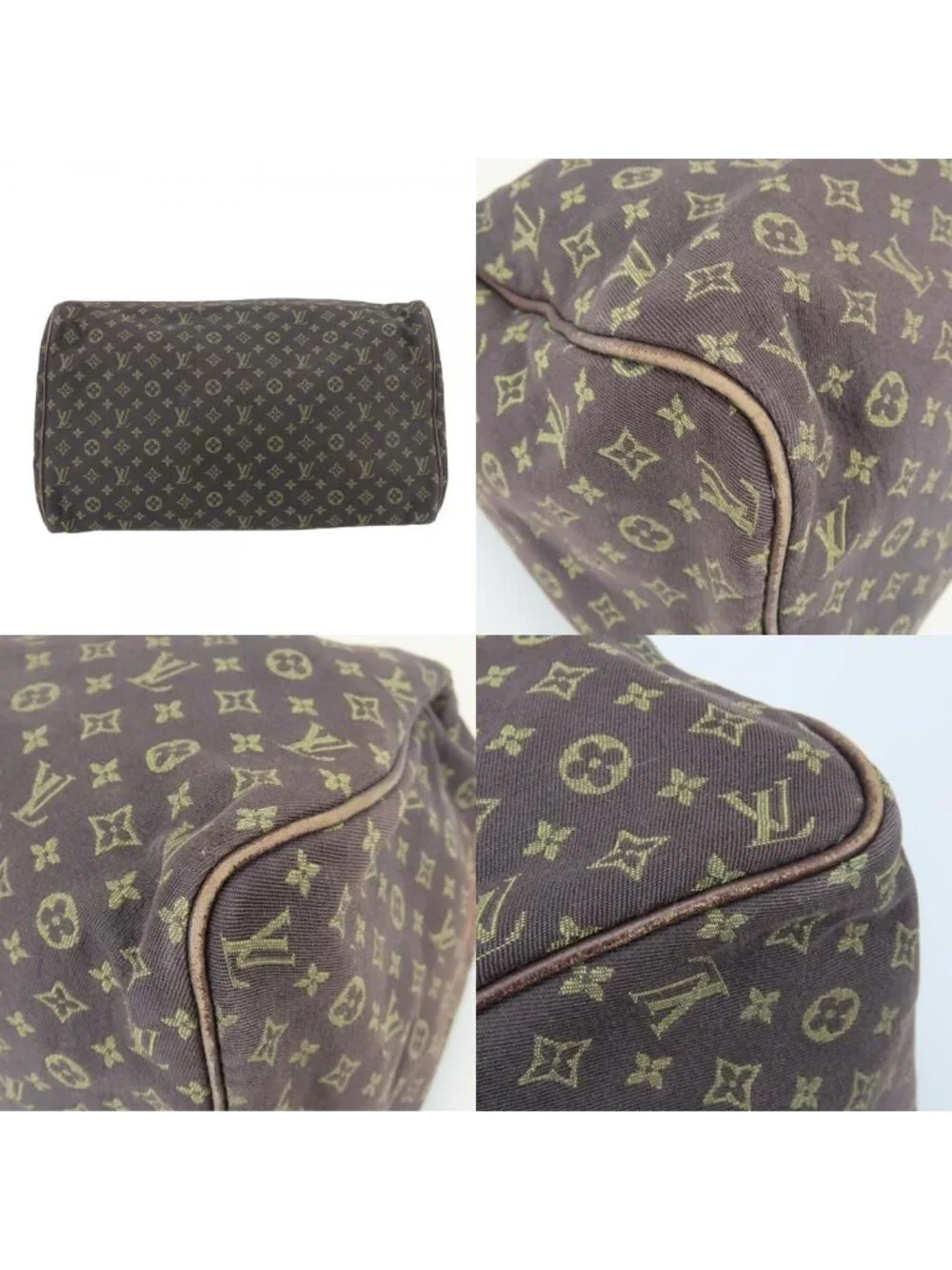 Louis Vuitton Handbag Speedy 30 Monogram Mini Ebene Female